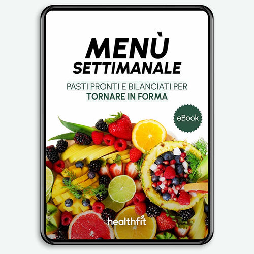 Bonus Programma healthfit menù settimanale